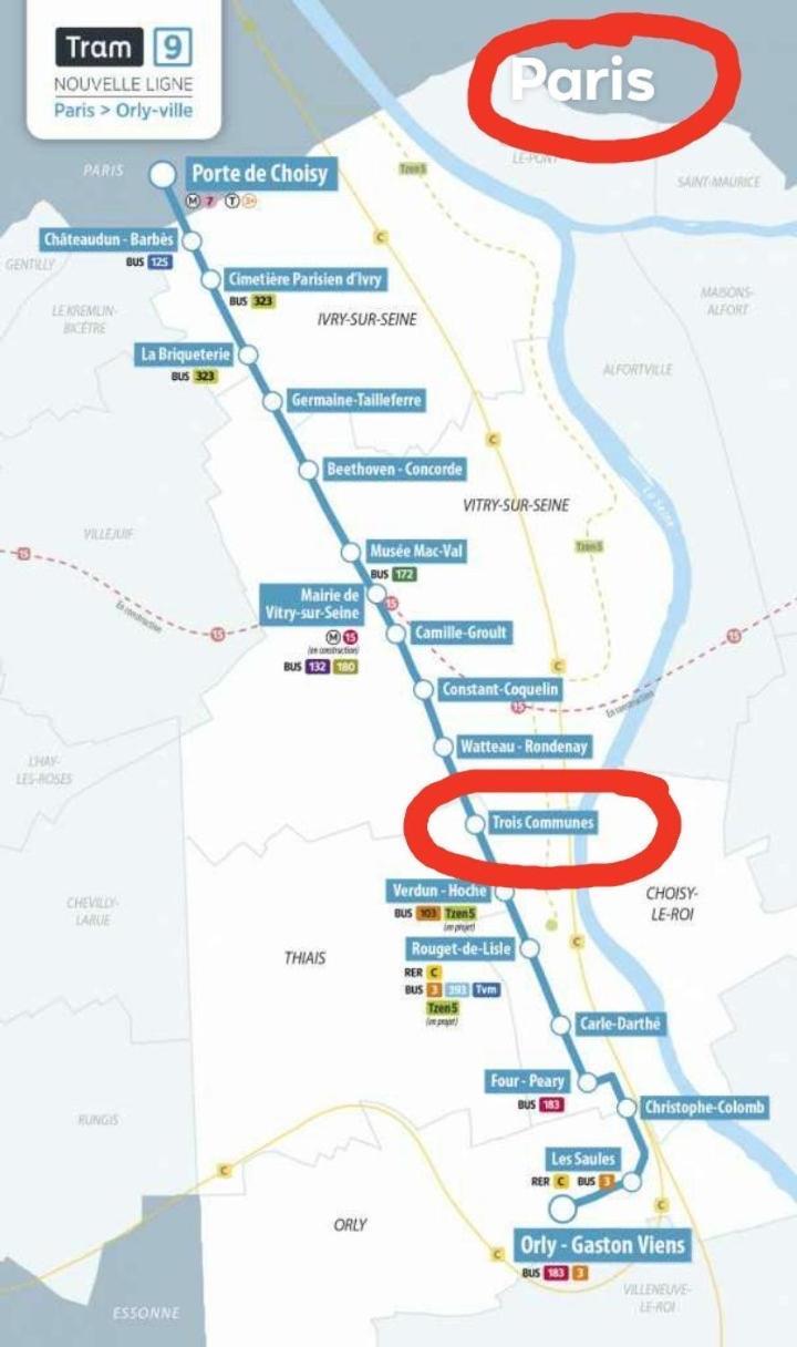 Eden In Vitry Logement Entier ภายนอก รูปภาพ